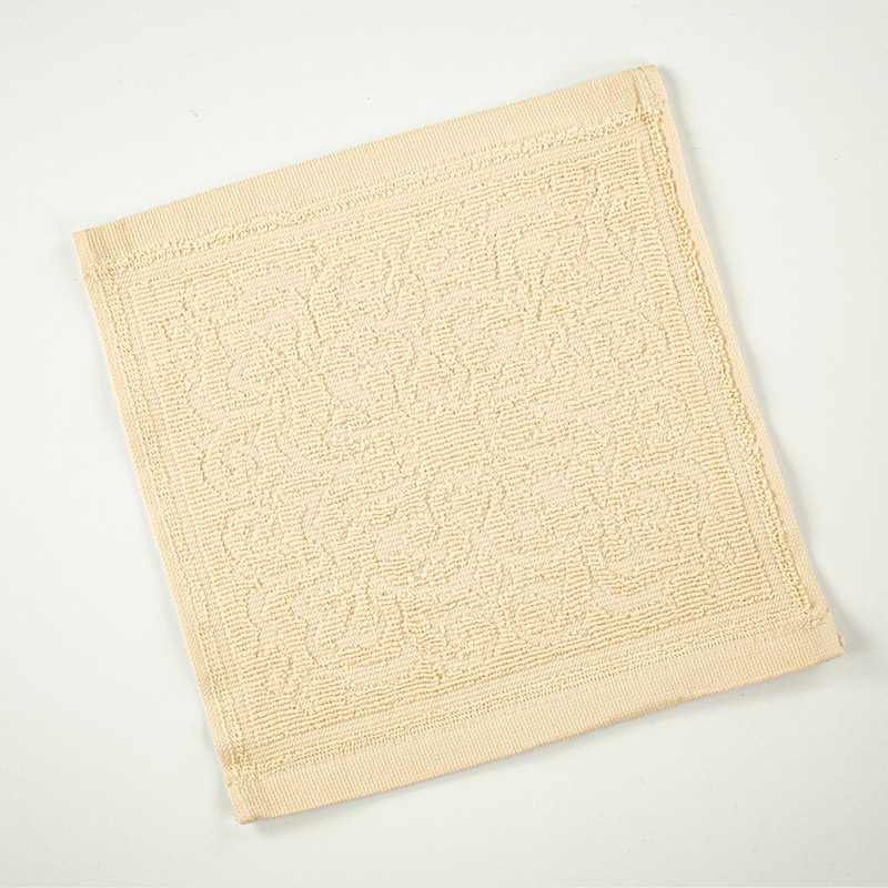 Рушник серветка кухонна жакардова GM Textile 25х25см 380 г/м2 (Бежевий)